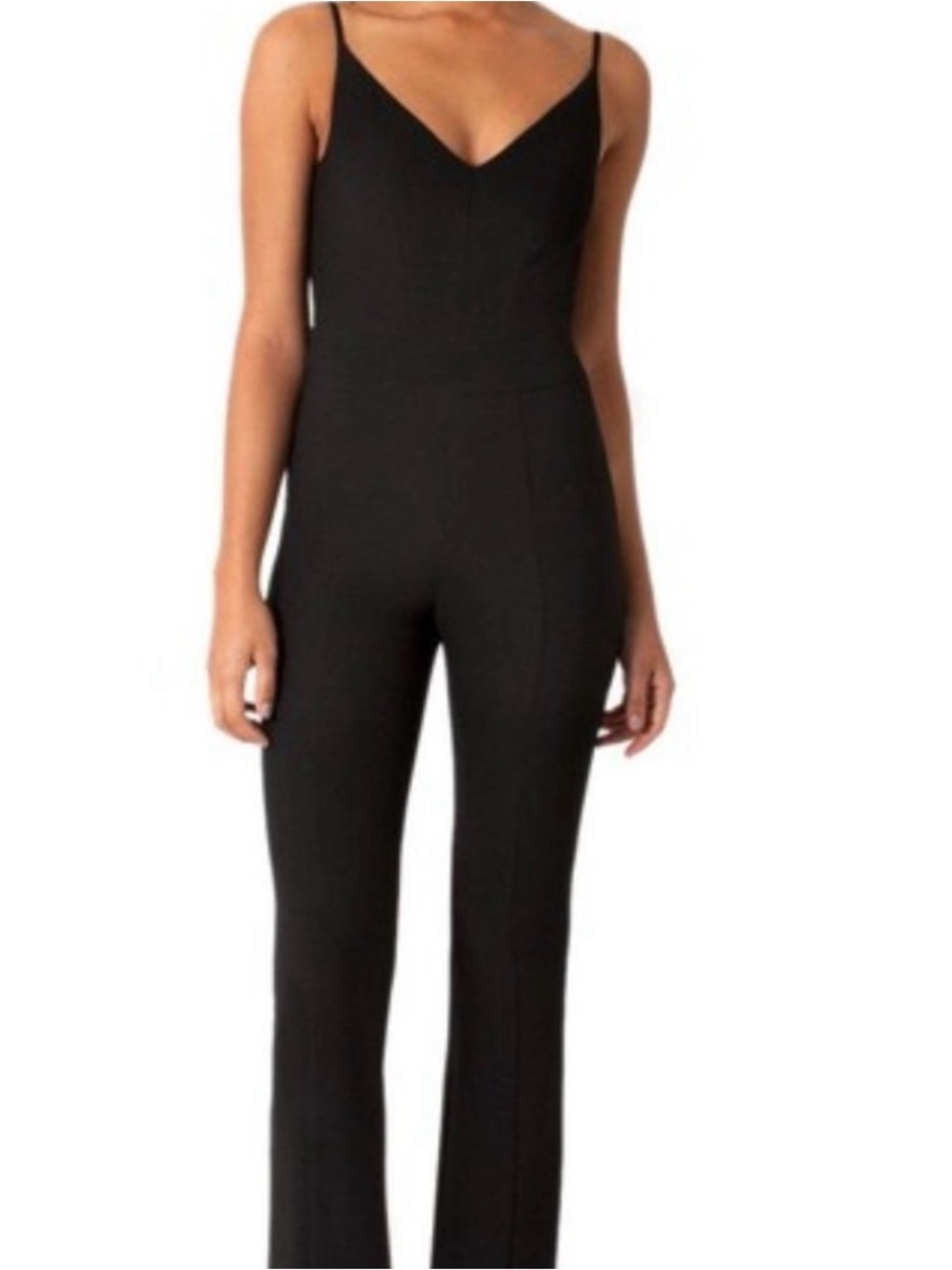 Black Halo Maja V-Neck Jumpsuit